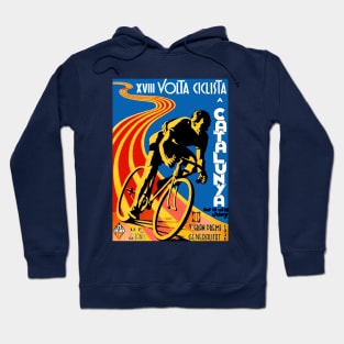 Volta Ciclista Cataluna Tour de France Print Hoodie